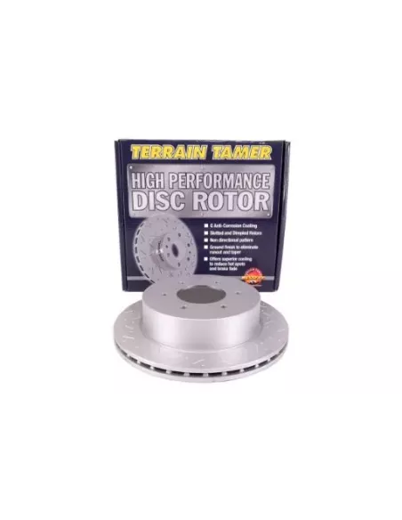 Disque frein arrière Terrain Tamer plots & rainures