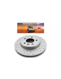 Disque de frein avant rainuré Terrain Tamer Ø303 mm 2