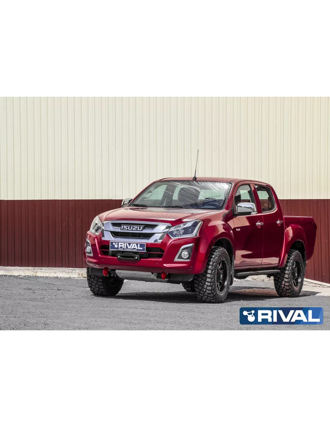 PLATINE TREUIL RIVAL ISUZU D-MAX 2017-2020