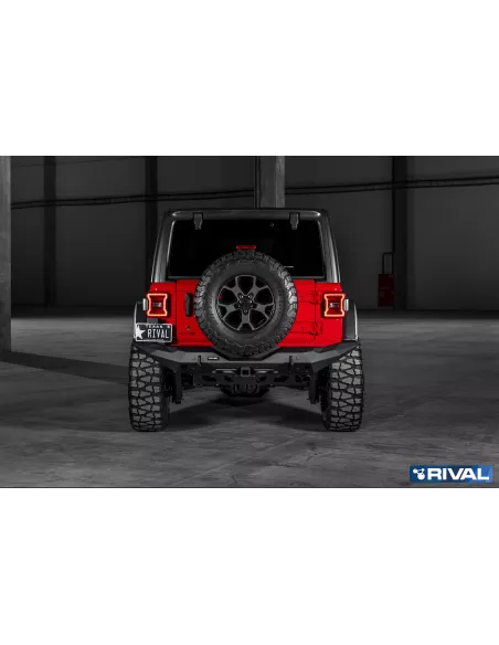 BUMPER REAR RIVAL JEEP WRANGLER JL (USAGE COMPETITION)