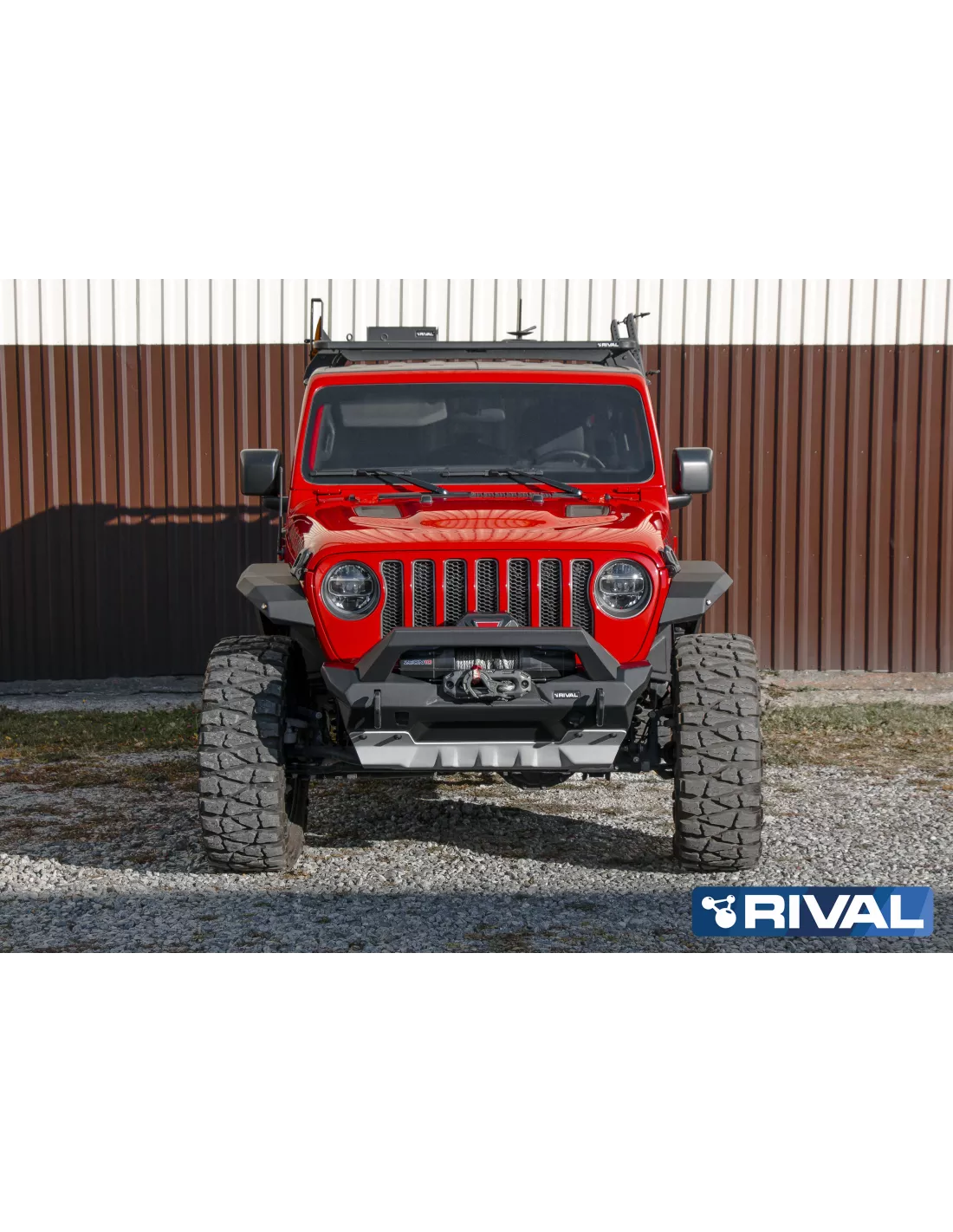 BUMPER FRONT RIVAL JEEP WRANGLER JK/JL STUBBY (USAGE COMPETI