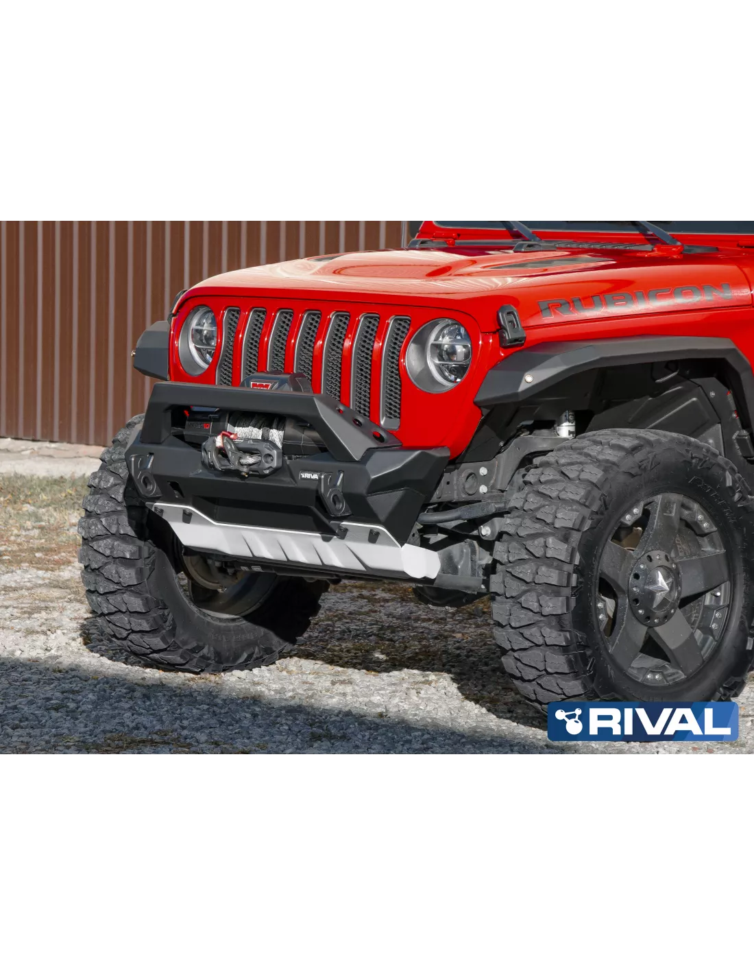 BUMPER FRONT RIVAL JEEP WRANGLER JK/JL STUBBY (USAGE COMPETI