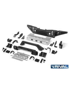 BUMPER FRONT RIVAL JEEP WRANGLER JK/JL (USAGE COMPETITION)