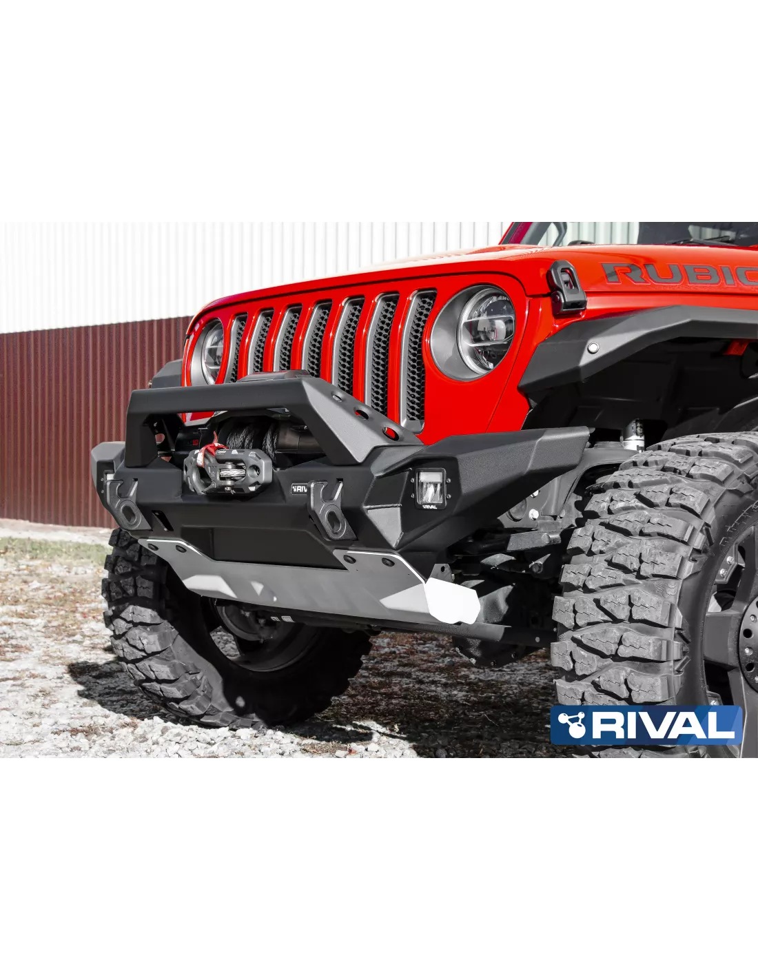 BUMPER FRONT RIVAL JEEP WRANGLER JK/JL (USAGE COMPETITION)
