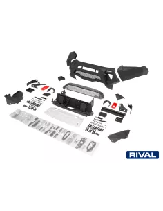 BUMPER FRONT RIVAL TOYOTA HILUX 2021 - (USAGE COMPETITION)