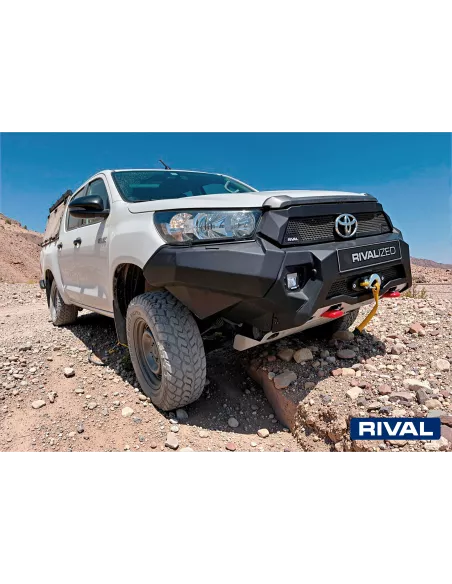 BUMPER FRONT RIVAL TOYOTA HILUX 2021 - (USAGE COMPETITION)