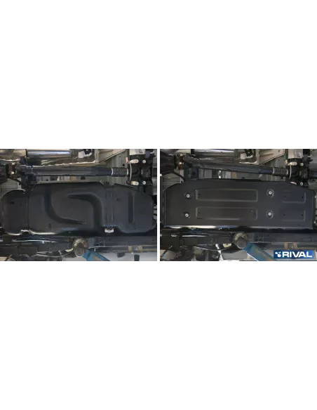 PLAQUE PROTECTION 3 mm RIVAL ACIER RESERVOIR TOYOTA HILUX 20
