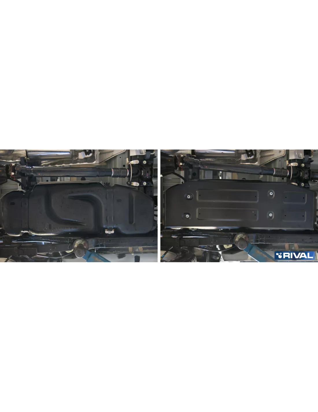 PLAQUE PROTECTION 3 mm RIVAL ACIER RESERVOIR TOYOTA HILUX 20