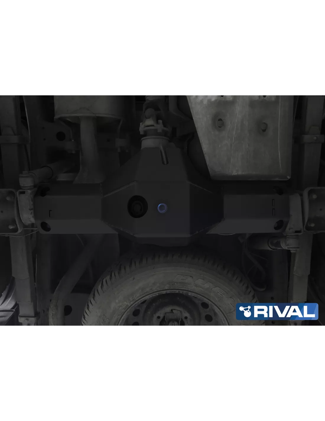 PLAQUE PROTECTION 3 mm RIVAL ACIER DIFFERENTIEL TOYOTA HILUX