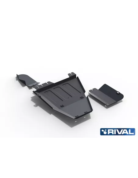 PLAQUE PROTECTION 3 mm RIVAL ACIER BT+ADBLUE+SONDE LAMBDA TO