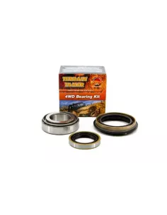Kit roulement roue frein tambour essieu semi-flottant WBK404