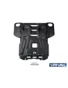 PLAQUE PROTECTION 3 mm RIVAL ACIER MOTEUR + RADIA TOYOTA HIL