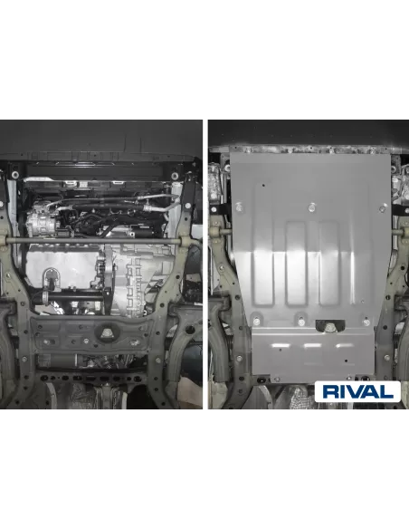 PLAQUE PROTECTION RIVAL MOTEUR + BV VOLKSWAGEN CRAFTER 2018-