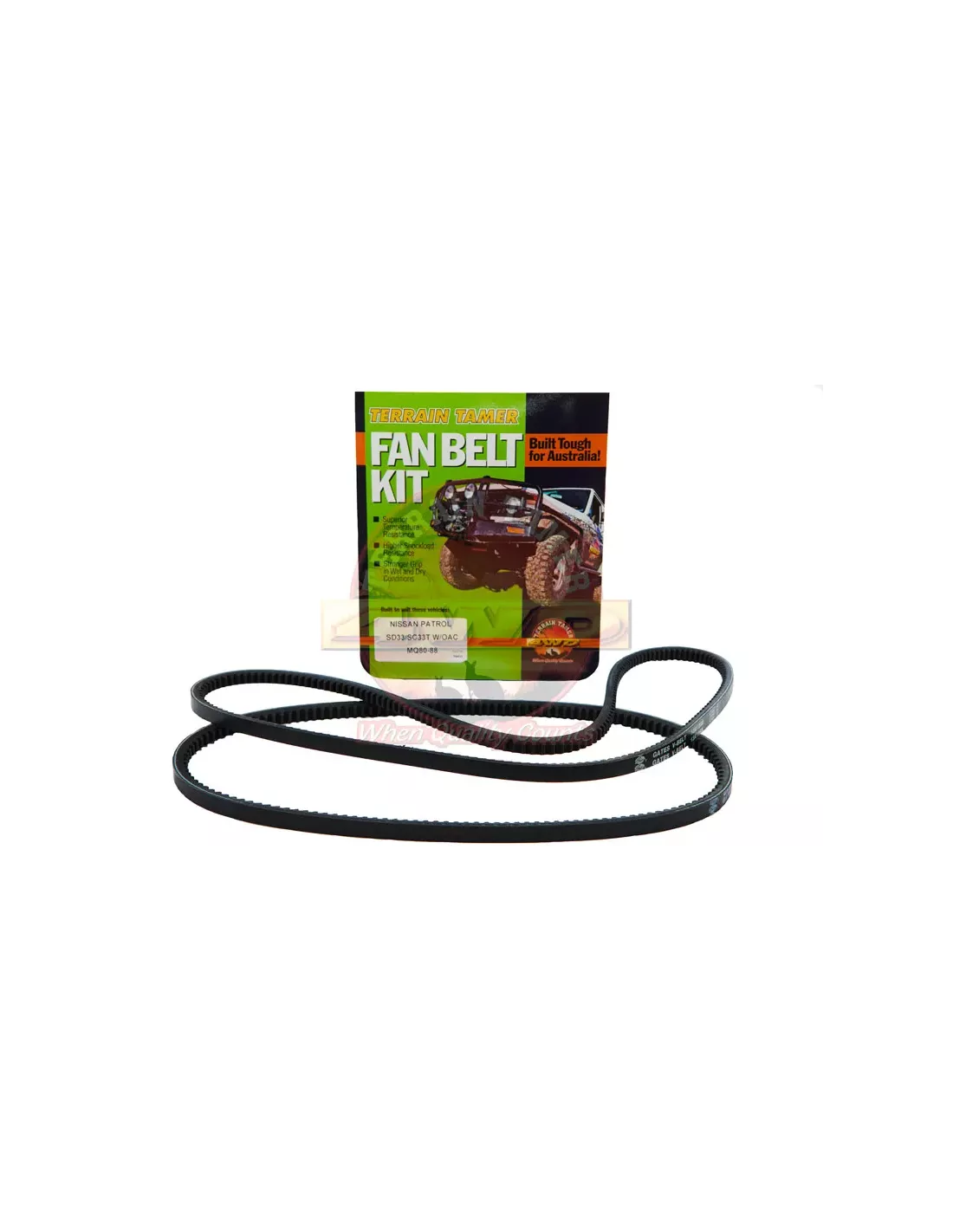 Kit courroies ventilateur et direction assistée SD33/SD33T