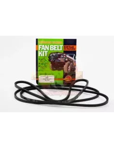 Kit courroie ventilateur et clim 4JX1 3L Diesel 2