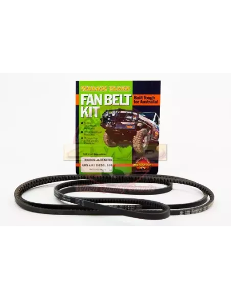 Kit Courroie Ventilateur & Climatisation 4JX1 3L Diesel 9/99