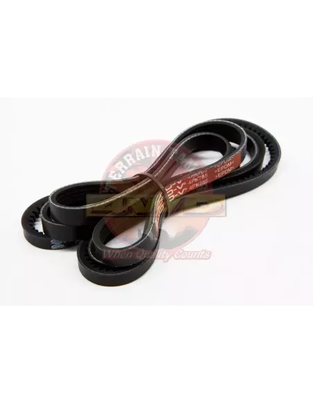 Kit courroie Ventilateur & DA & A/C 6VD1 3.2L V6 Terrain Tam