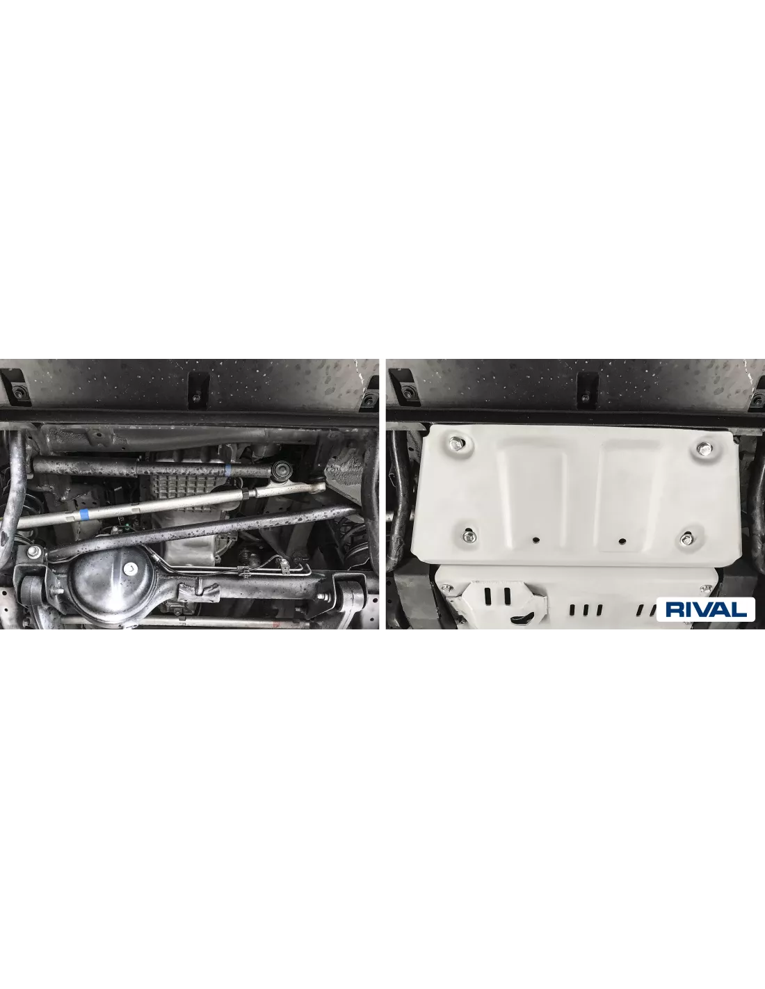 PLAQUE PROTECTION RIVAL BARRES DIRECTION SUZUKI JIMNY 2018-