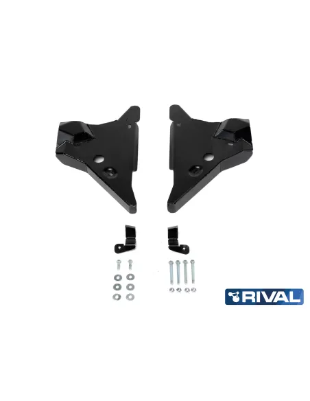 PLAQUE PROTECTION 3mm RIVAL ACIER TRIANGLE AV NISSAN NAVARA