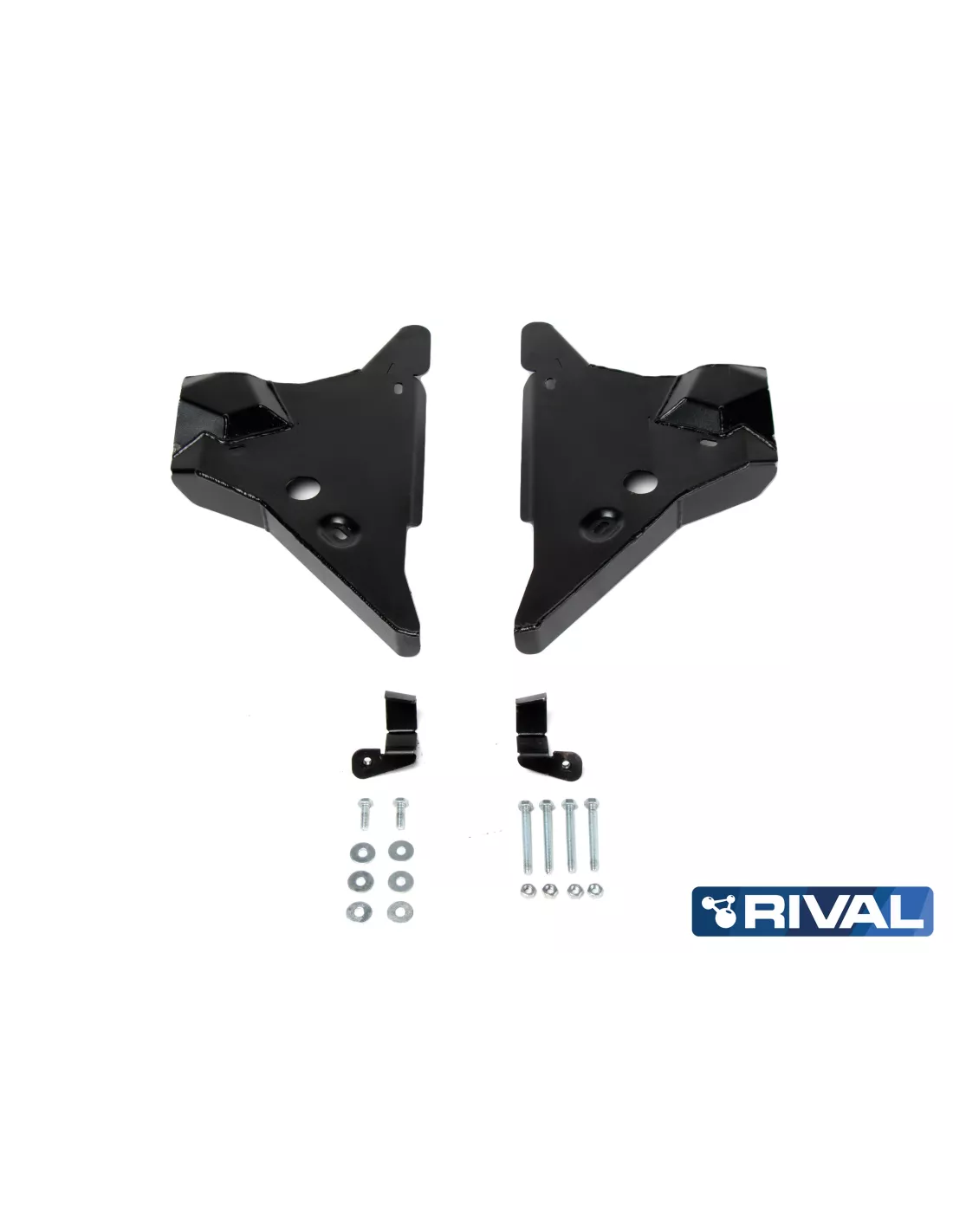 PLAQUE PROTECTION 3mm RIVAL ACIER TRIANGLE AV NISSAN NAVARA