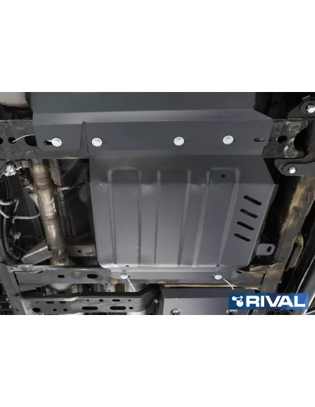 PLAQUE PROTECTION 3 mm RIVAL ACIER BOÎTE TRANSFERT NISSAN NA