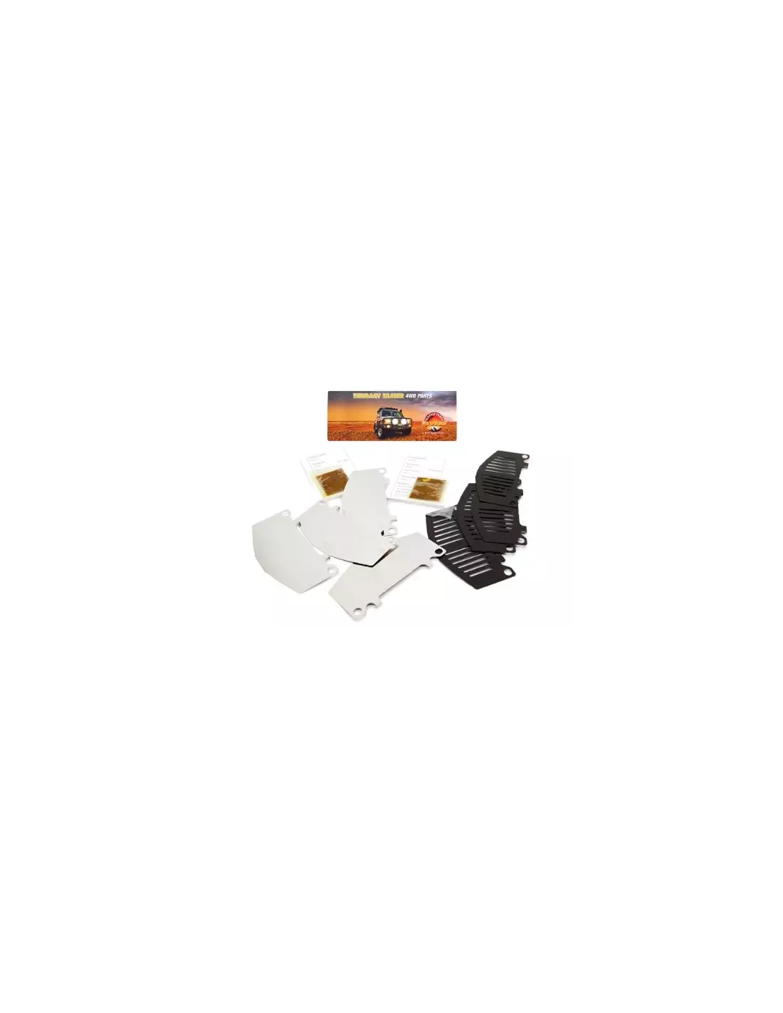 Kit cales anti-grincement plaquettes avant Terrain Tamer