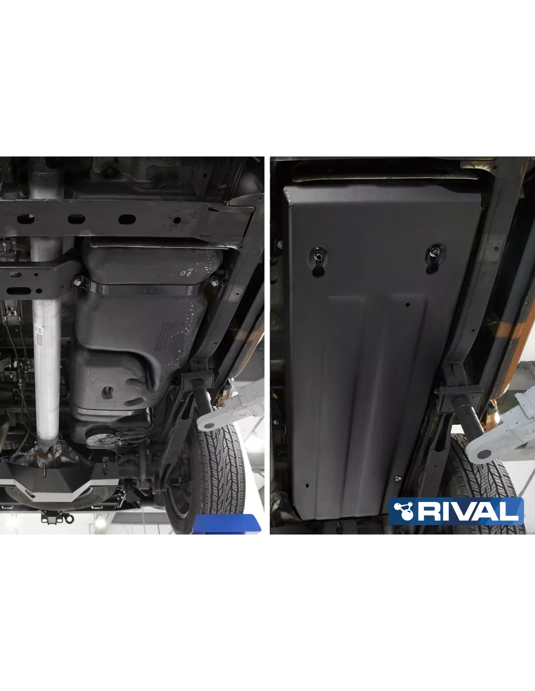 PLAQUE PROTECTION 3 mm RIVAL ACIER RESERVOIR NISSAN NAVARA 2