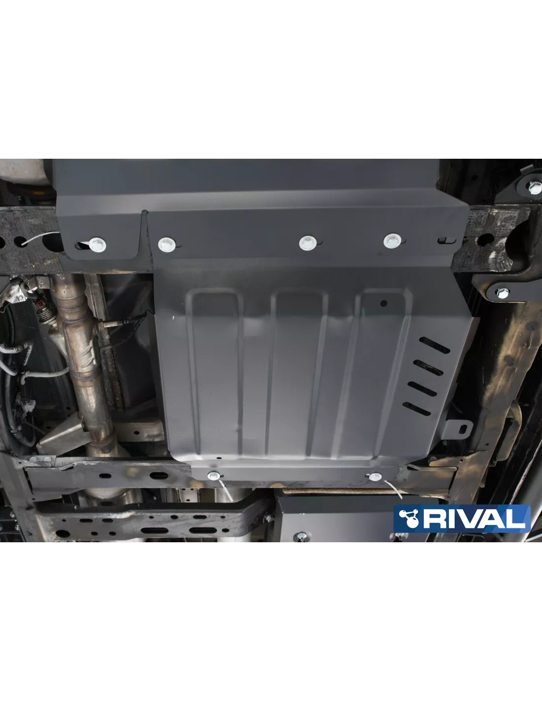 PLAQUE PROTECTION 3 mm RIVAL ACIER BOÎTE TRANSFERT NISSAN NA