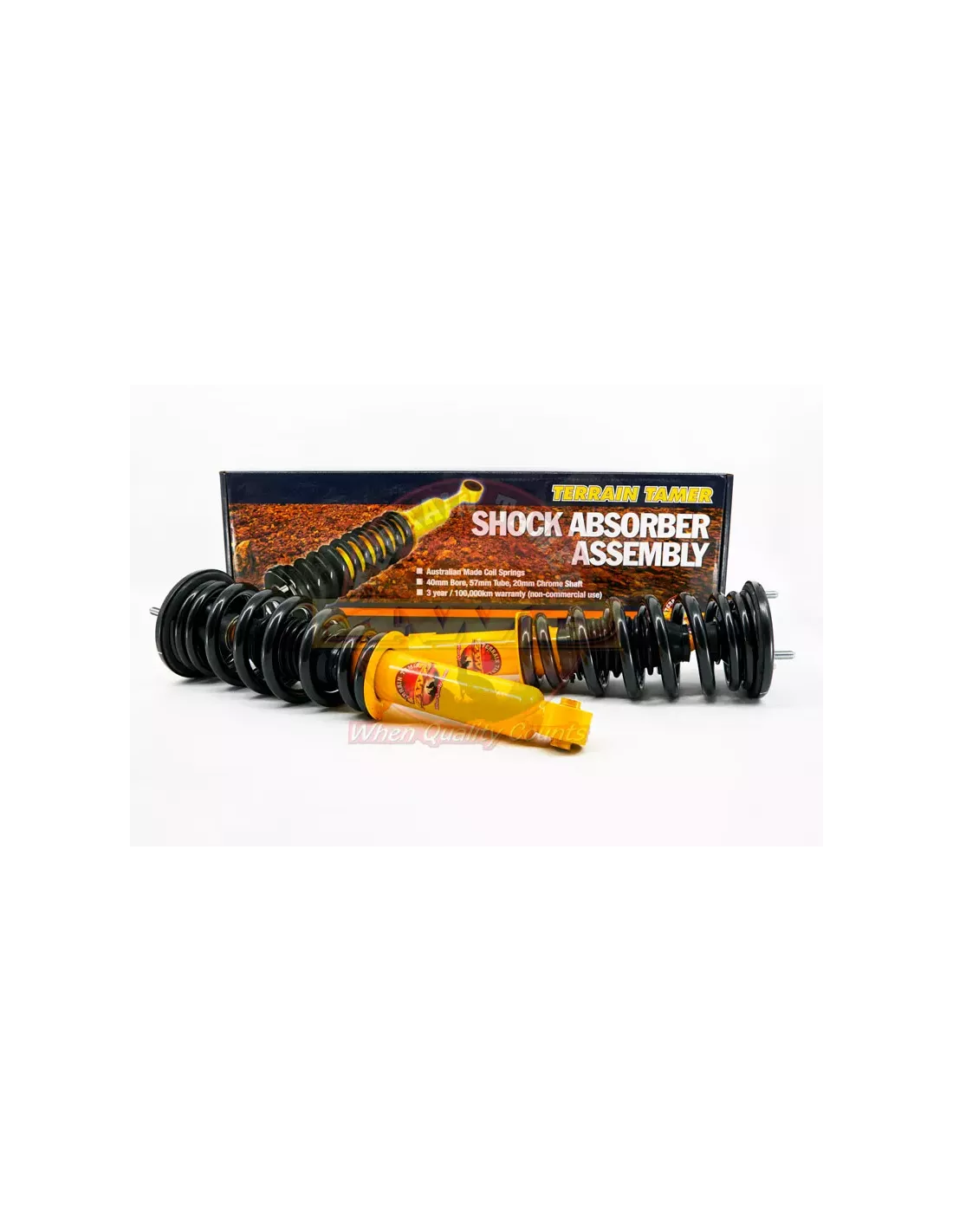 Amortisseurs ressorts hélicoïdaux 35 mm 100 kg Terrain Tamer