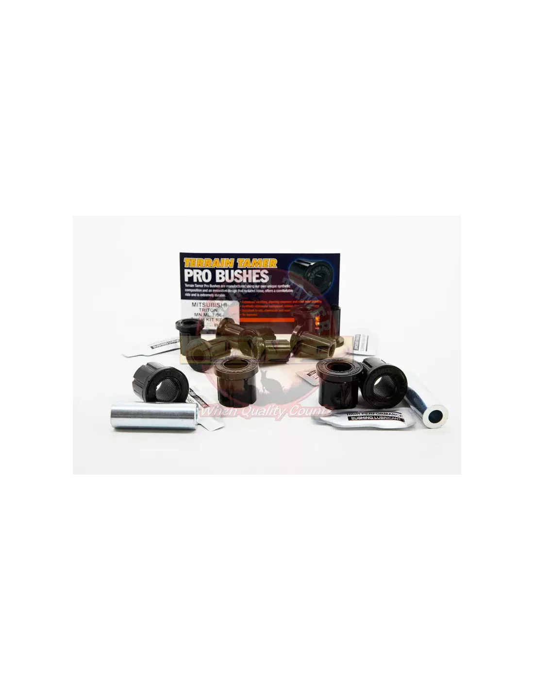Kit bagues charnière Pro Bush synthétiques Terrain Tamer
