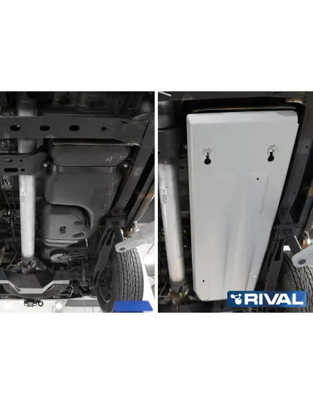 PLAQUE PROTECTION 4 mm RIVAL RESERVOIR NISSAN NAVARA 2015-09