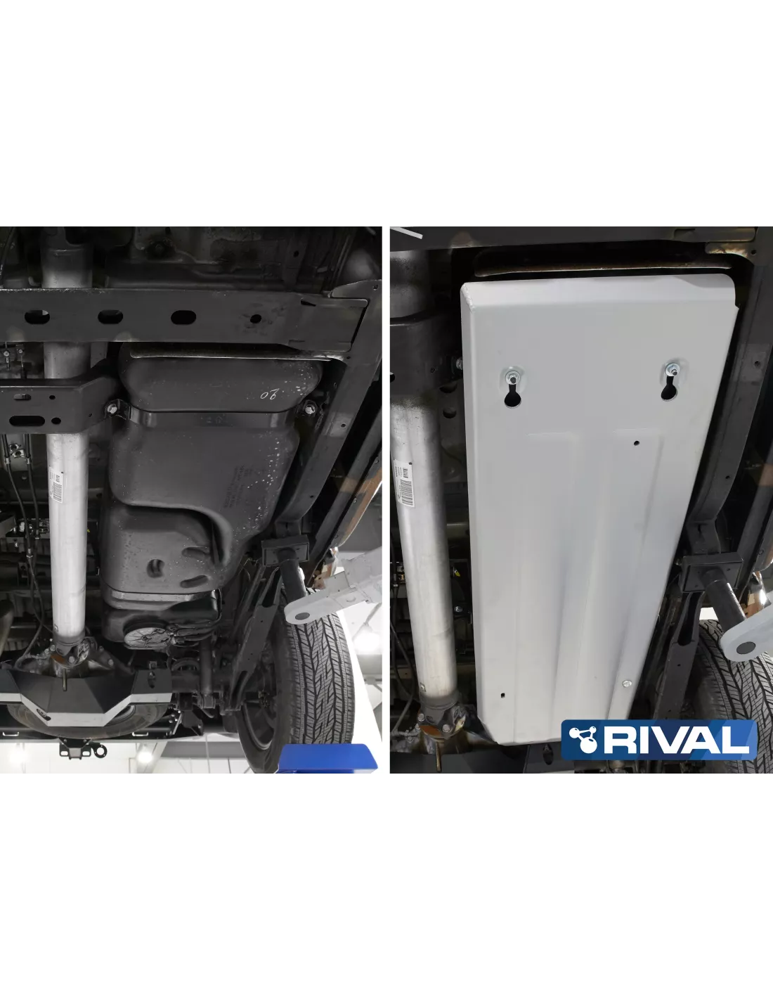 PLAQUE PROTECTION 4 mm RIVAL RESERVOIR NISSAN NAVARA 2015-09