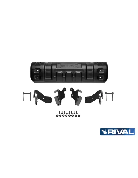 PLAQUE PROTECTION 2,5 mm RIVAL ACIER BARRE DIRECTION JEEP GL