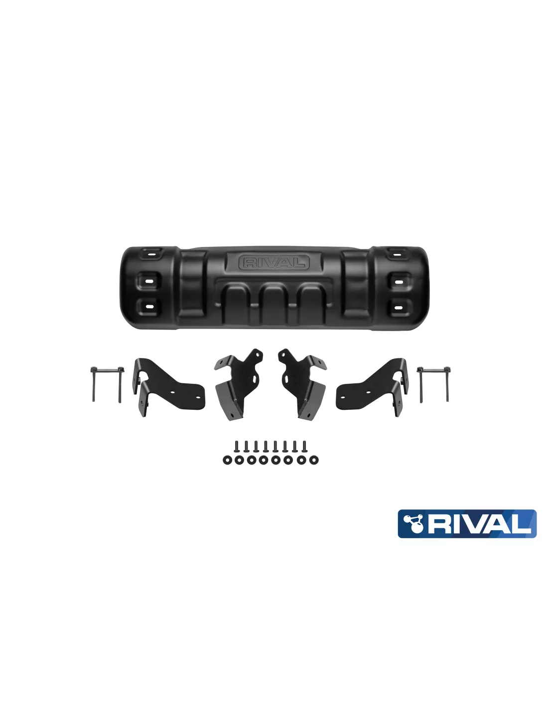 PLAQUE PROTECTION 2,5 mm RIVAL ACIER BARRE DIRECTION JEEP GL