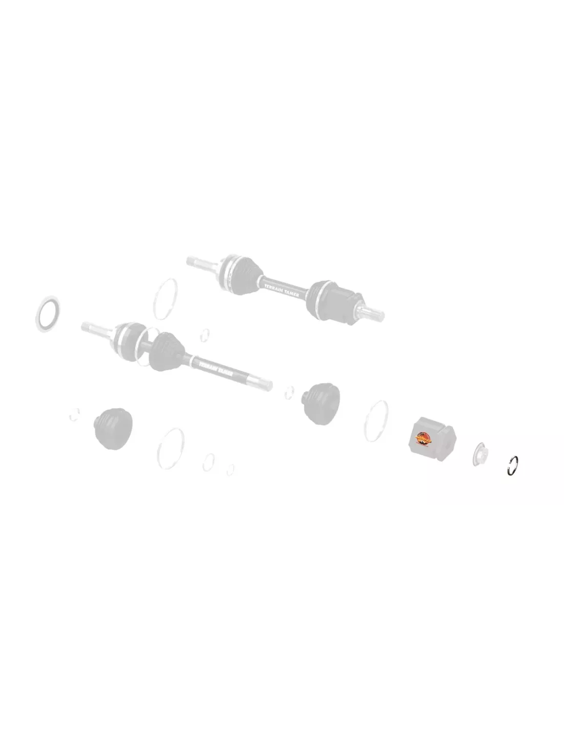 Circlip arbre de transmission avant Terrain Tamer