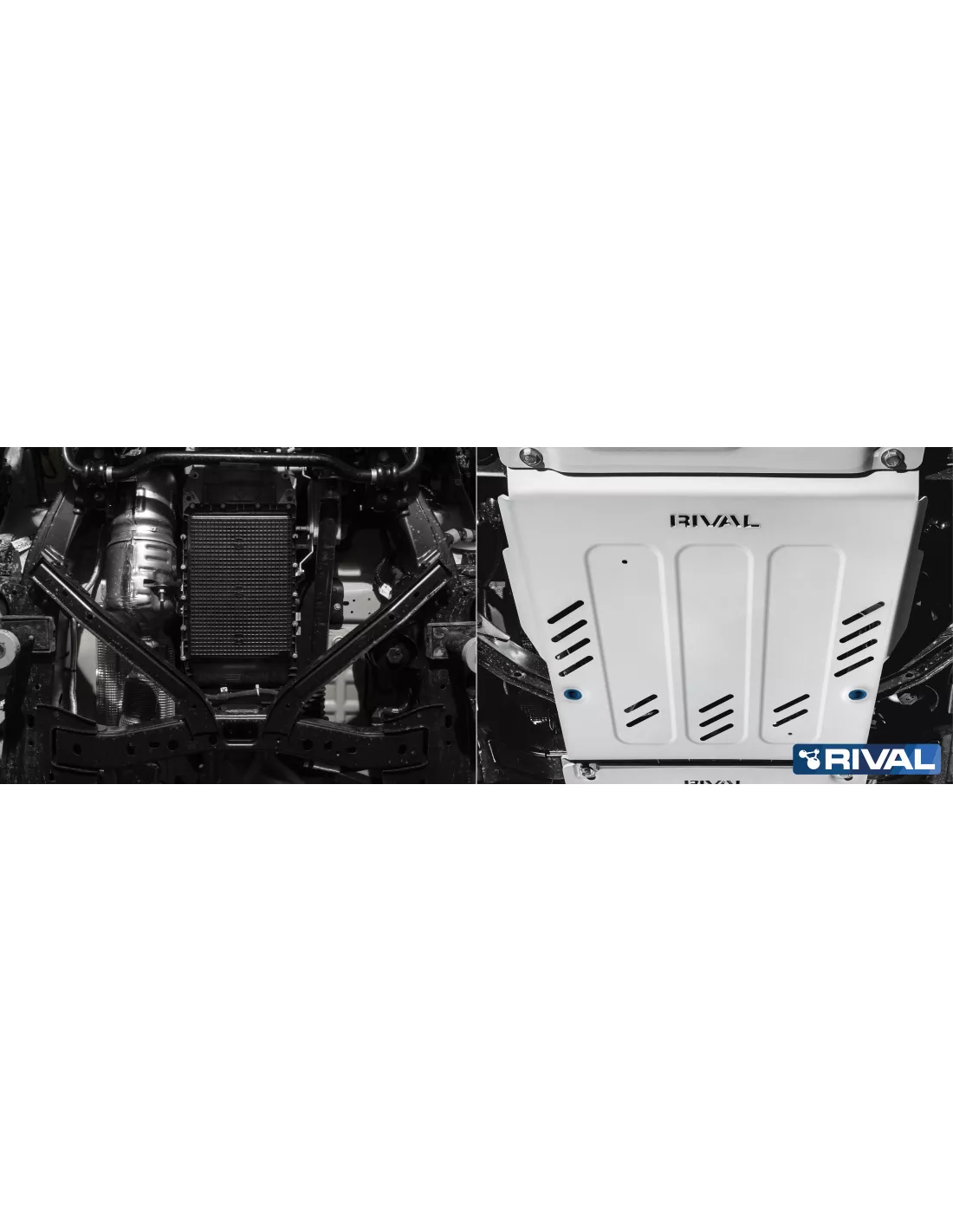 PLAQUE PROTECTION 4 mm RIVAL BOÎTE DE VITESSE FORD RANGER 20