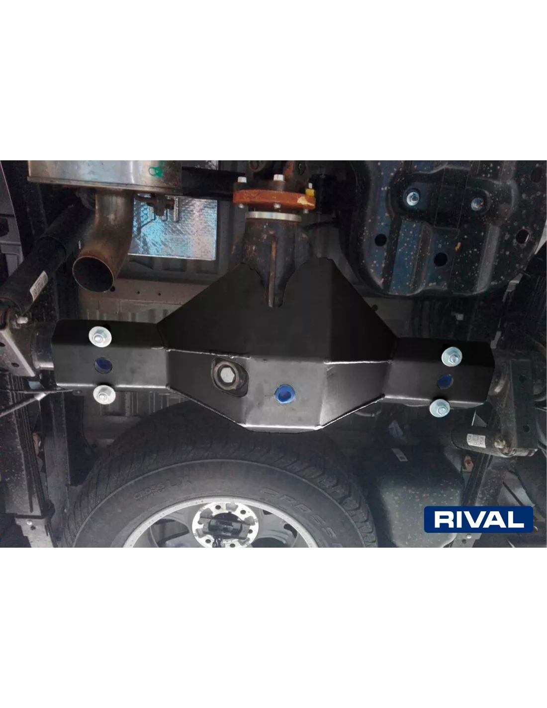 PLAQUE PROTECTION 3 mm RIVAL ACIER DIFFERENTIEL FORD RANGER