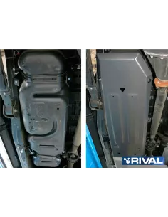 PLAQUE PROTECTION 3 mm RIVAL ACIER RESERVOIR FORD RANGER 201 2