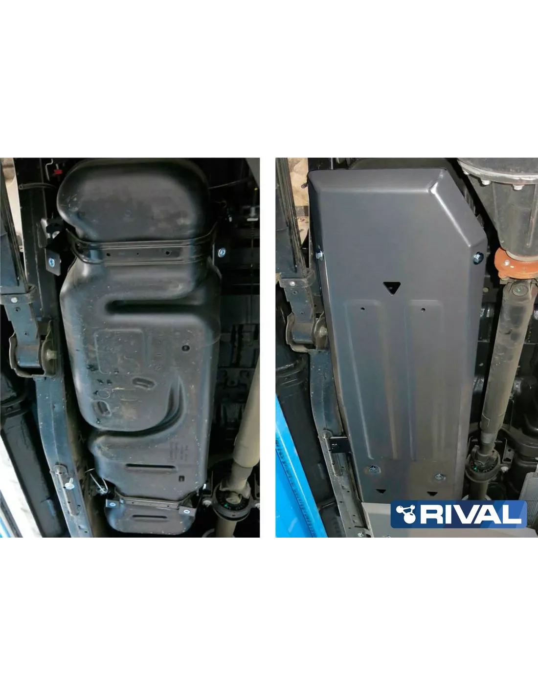 PLAQUE PROTECTION 3 mm RIVAL ACIER RESERVOIR FORD RANGER 201