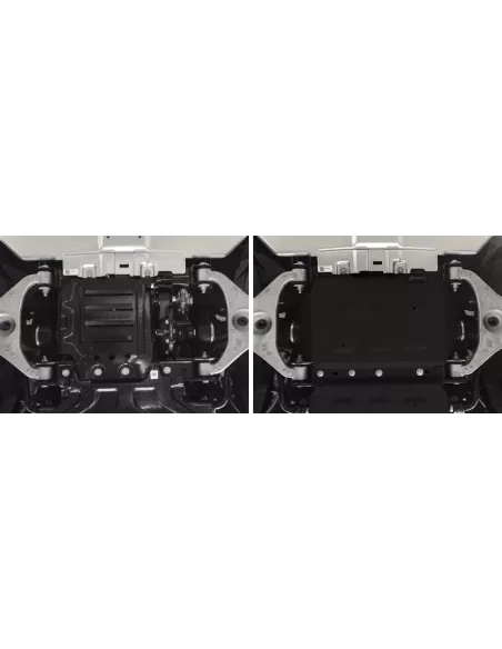 PLAQUE PROTECTION 3 mm RIVAL ACIER MOTEUR FORD RANGER 2012-2