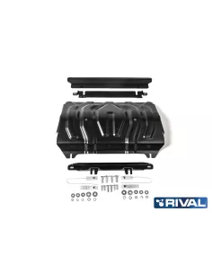 PLAQUE PROTECTION 3 mm RIVAL ACIER RADIATEUR FIAT FULLBACK 2