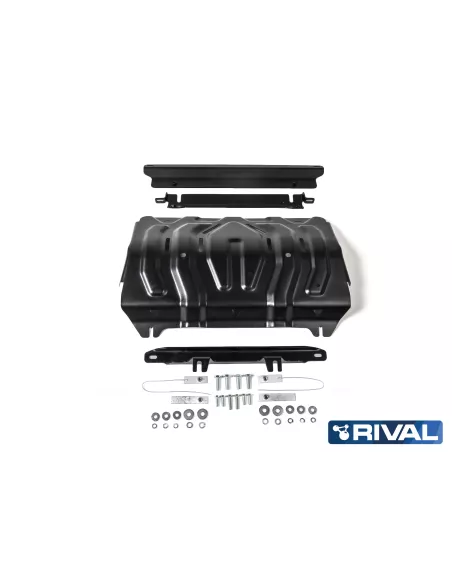 PLAQUE PROTECTION 3 mm RIVAL ACIER RADIATEUR FIAT FULLBACK 2