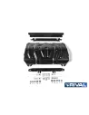 PLAQUE PROTECTION 3 mm RIVAL ACIER RADIATEUR FIAT FULLBACK 2