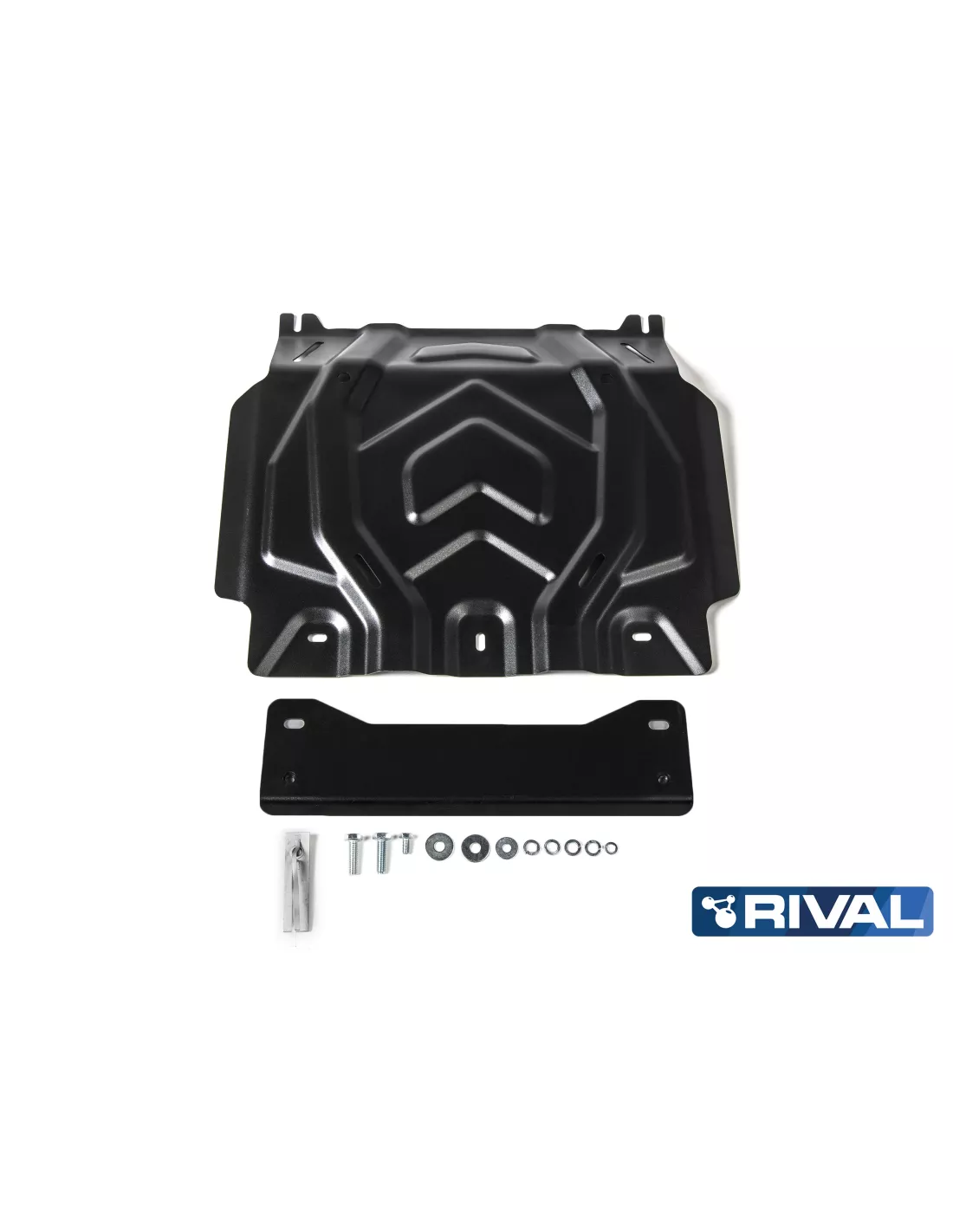 PLAQUE PROTECTION 3 mm RIVAL ACIER MOTEUR FIAT FULLBACK 2016