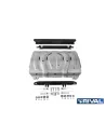PLAQUE PROTECTION 4 mm RIVAL RADIATEUR FIAT FULLBACK 2016-