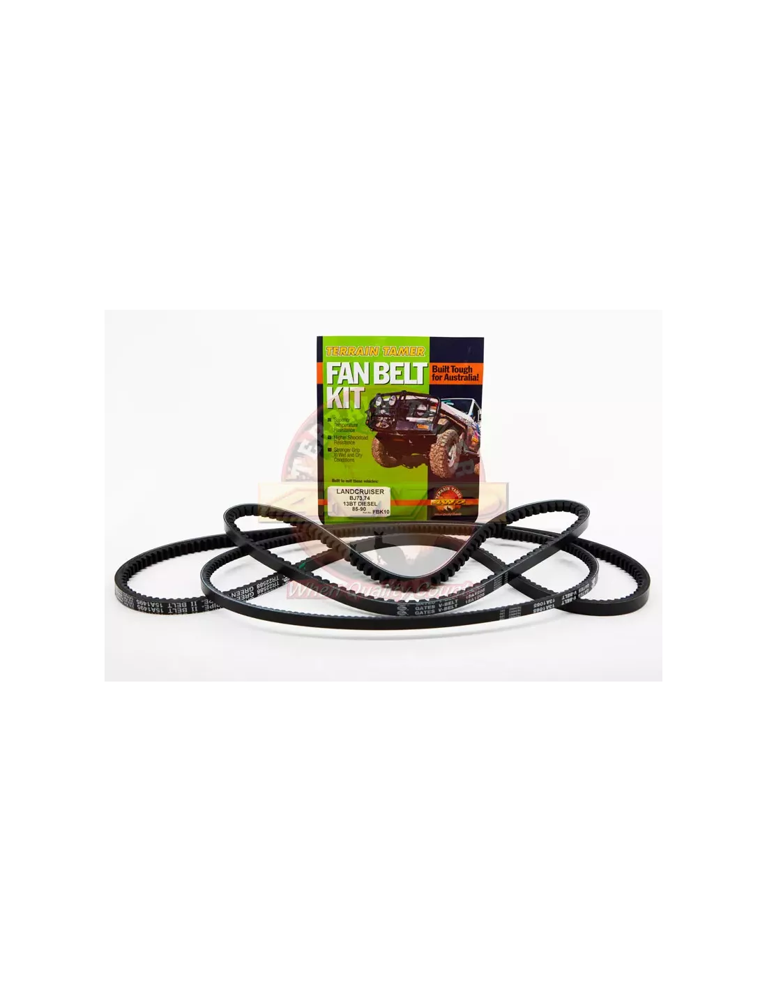Kit courroies ventilateur, direction assistée et climatisati