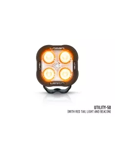 PHARE LED LAZER UTILITY-50 NOIR BEACON & FEUX ROUGE 2