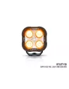 PHARE LED LAZER UTILITY-50 NOIR BEACON & FEUX ROUGE