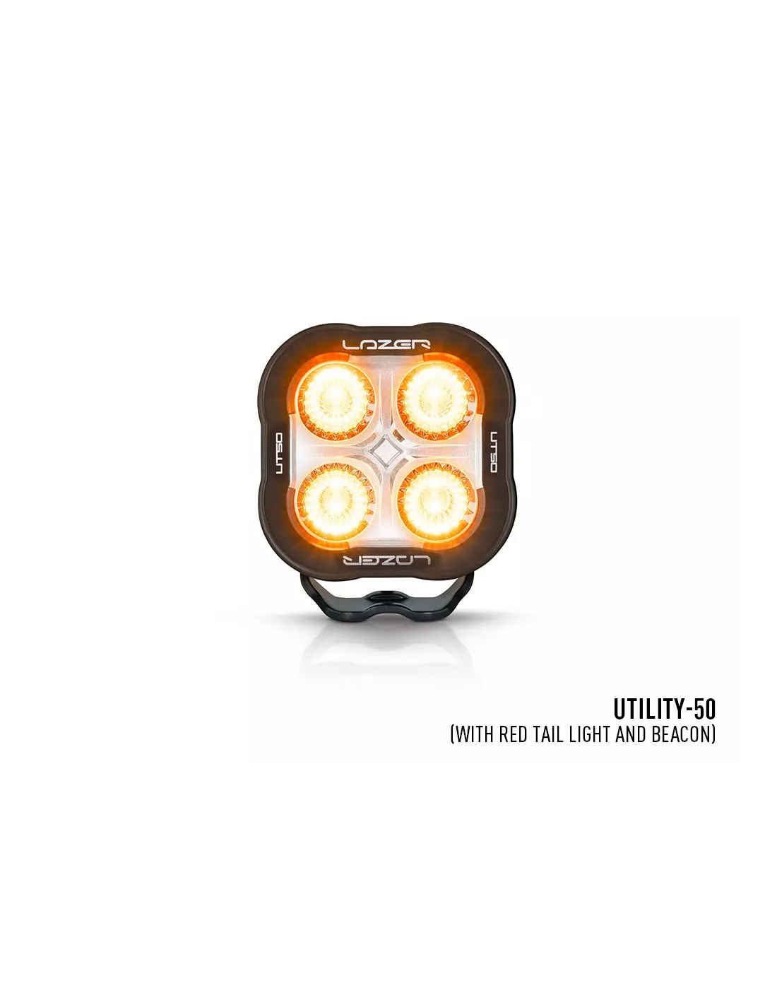 PHARE LED LAZER UTILITY-50 NOIR BEACON & FEUX ROUGE