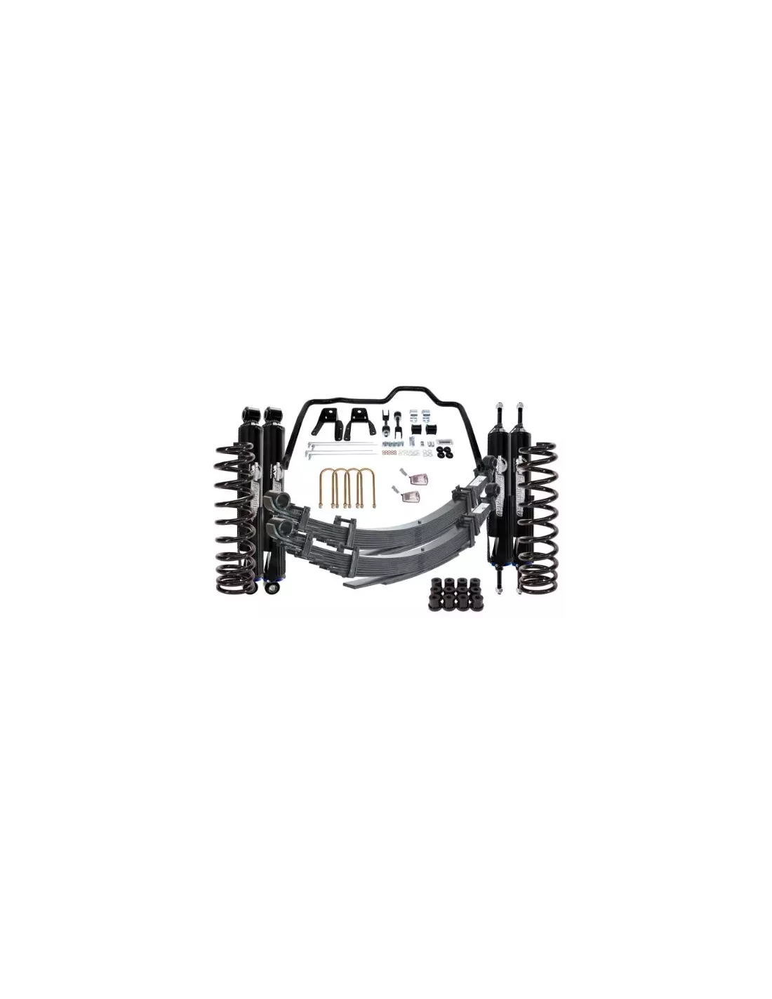 Kit Suspension GVM + Amortisseurs Renforcés 3950KG VDJ78,79